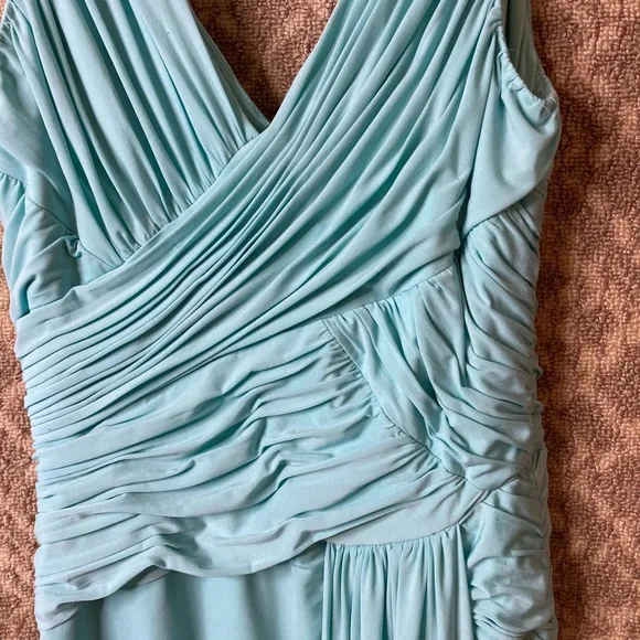 BCBGMAXAZRIA blue/teal anything dress up dress - Picture 8 of 12